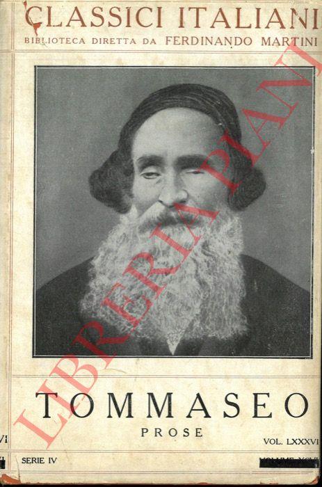 Prose - Tommaseo - copertina