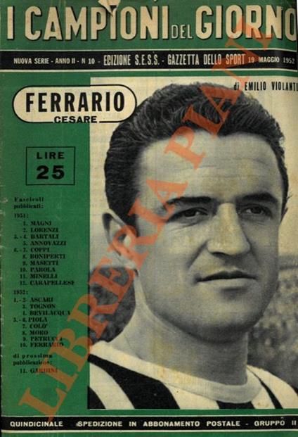 Cesare Ferrario - copertina