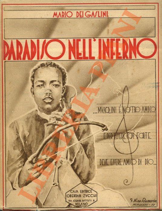 Paradiso nell'inferno. Usi e costumi abissini - copertina