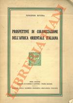 Prospettive di colonizzazione dell'Africa Orientale Italiana
