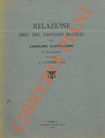 Relazione sul Canalino Castellano in Spilamberto in data 14 ottobre 1826