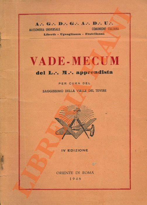 Vademecum del L... M... apprendista - copertina