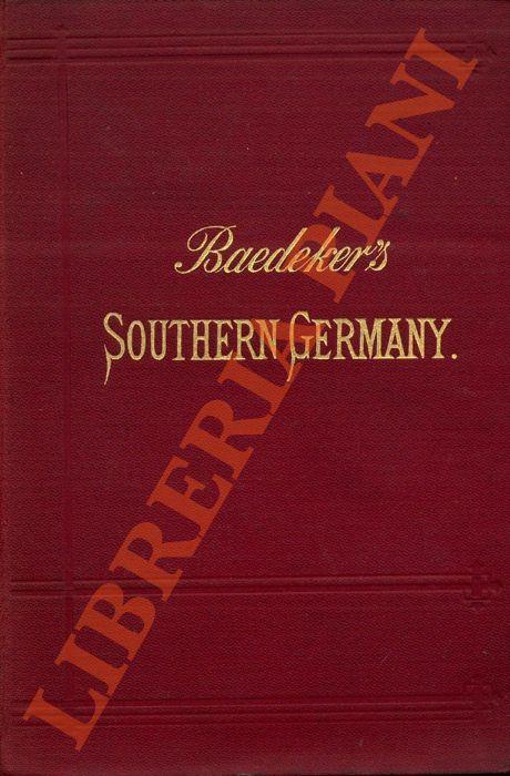 Southern Germany, including Wurtenberg and Bavaria. Handbook for travellers. Eight revised edition - Karl Baedeker - copertina
