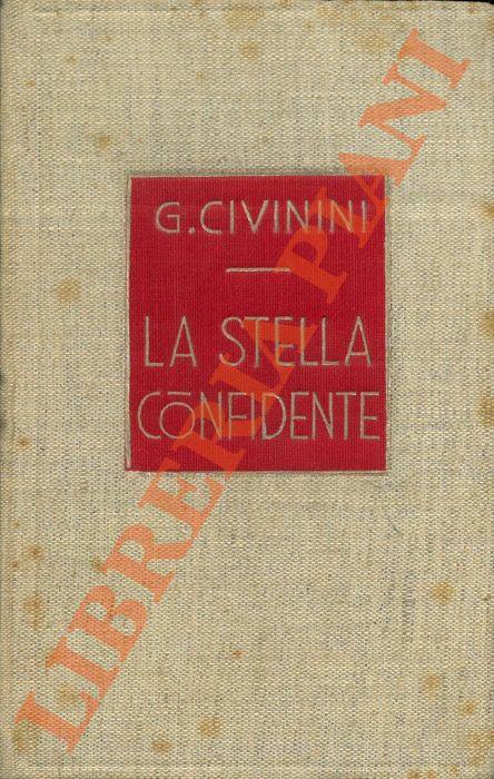 La stella confidente. Novelle d’altri tempi - Guelfo Civinini - copertina