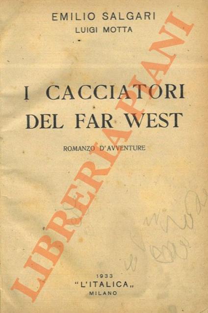 I cacciatori del Far West - Emilio Salgari - copertina