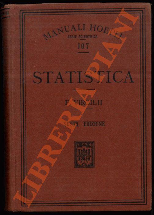 Statistica - Filippo Virgilii - copertina