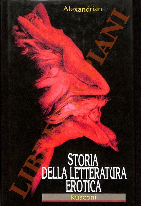 Storia della letteratura erotica - Sarane Alexandrian - copertina