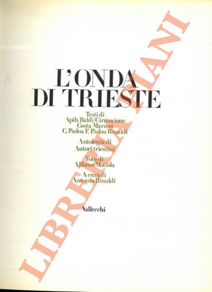 L’onda di Trieste - Antonio Rinaldi - copertina