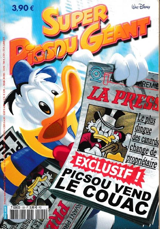 Super Picsou géant - nr. 120 - Walt Disney - copertina