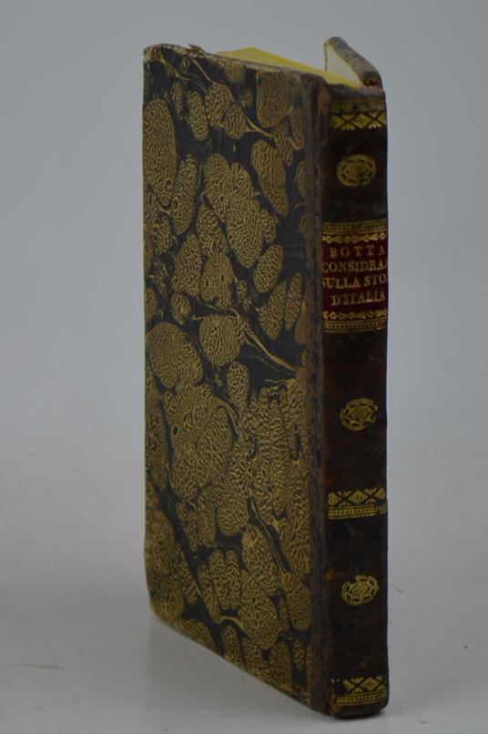 Considerazioni sulla storia d'Italia di Carlo Botta in continuazione di quella del Guicciardini… - Monaldo Leopardi - copertina