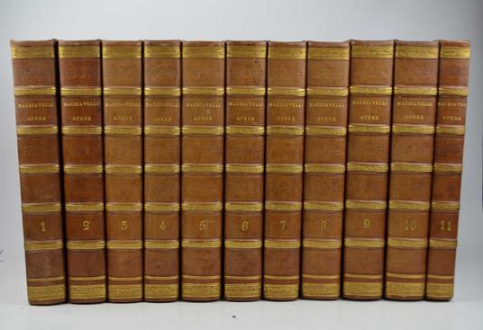Opere di Nicolò Machiavelli, cittadino e segretario fiorentino - Niccolò Machiavelli - copertina