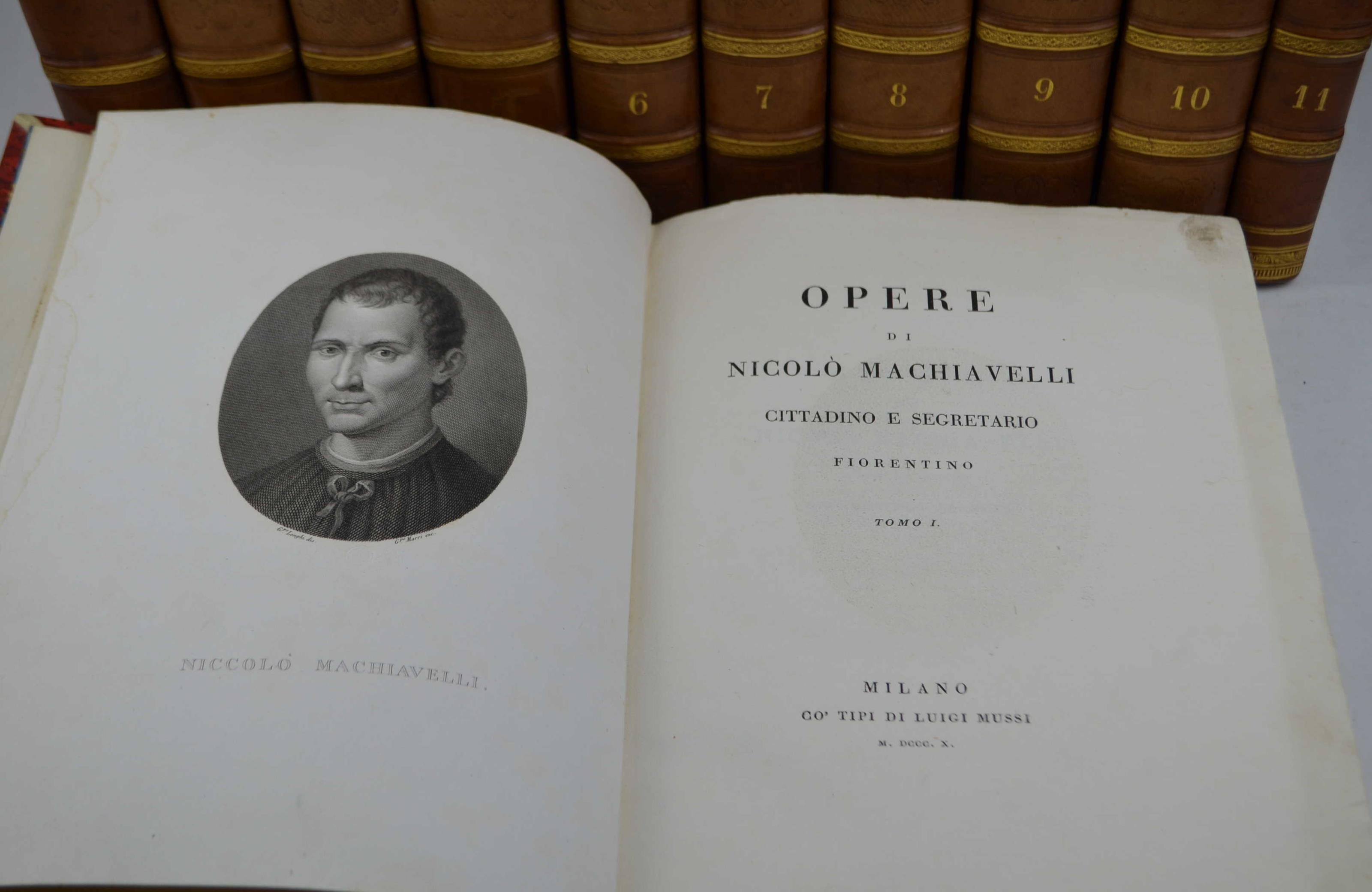 Opere di Nicolò Machiavelli, cittadino e segretario fiorentino