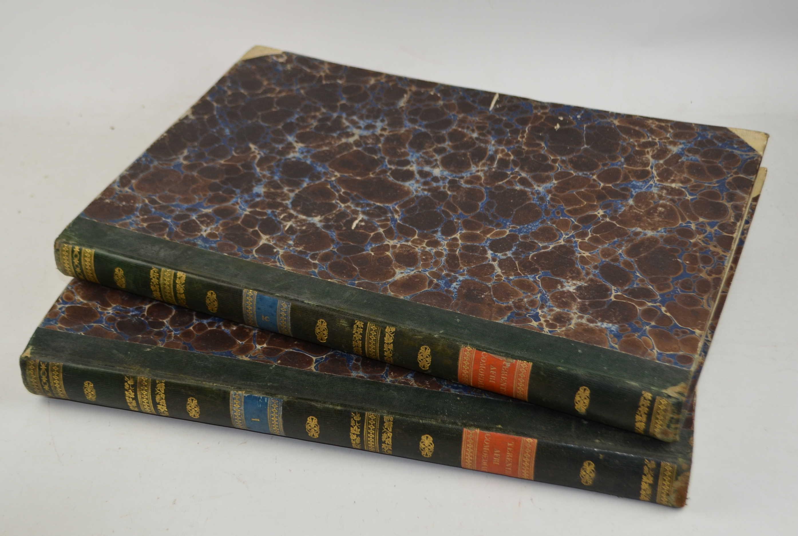 Comoediae ex recensione Danielis Heinsii, collata ad antiquissimos mss. codices Bibliothecae Vaticanae cum variationibus lectionibus larvis et personis depromptis ex eisdem codicibus et italica versione…