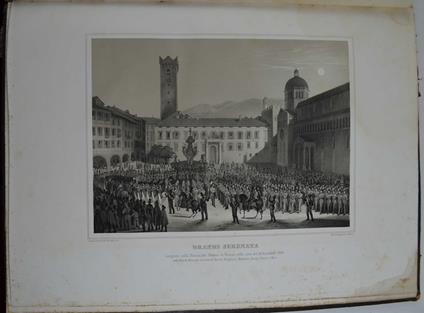 Feste secolari del Concilio di Trento: con solenne rito celebrate nei giorni 12, 13 e 14 dicembre 1845 descritte ed illustrate a cura del Municipio e dell'Istituto Sociale di Trento - copertina