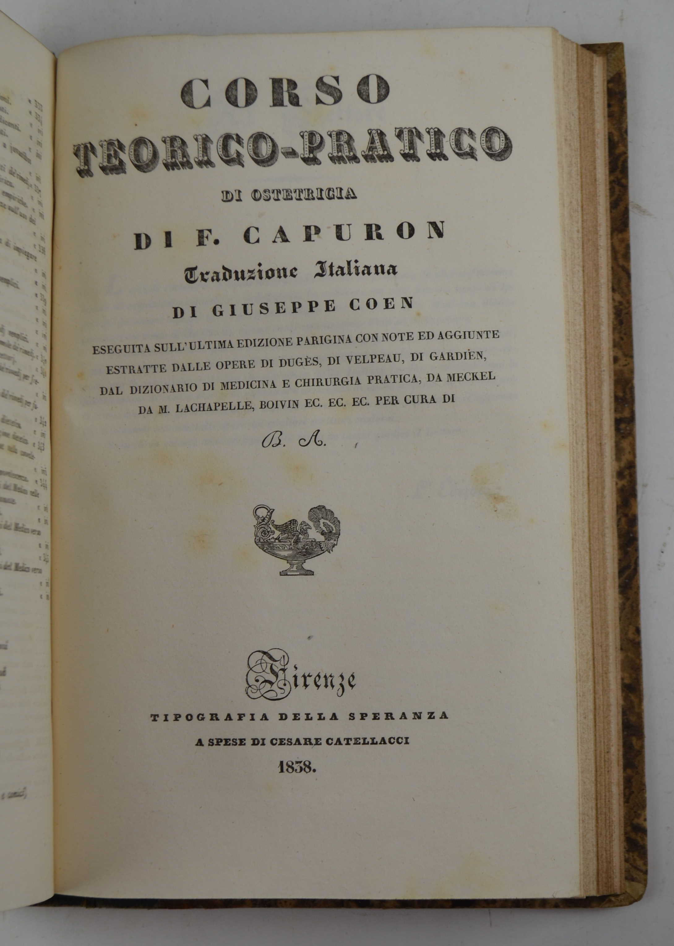 Elementi di patologia generale… Tradotti ed annotati… dal professore Luigi Calori