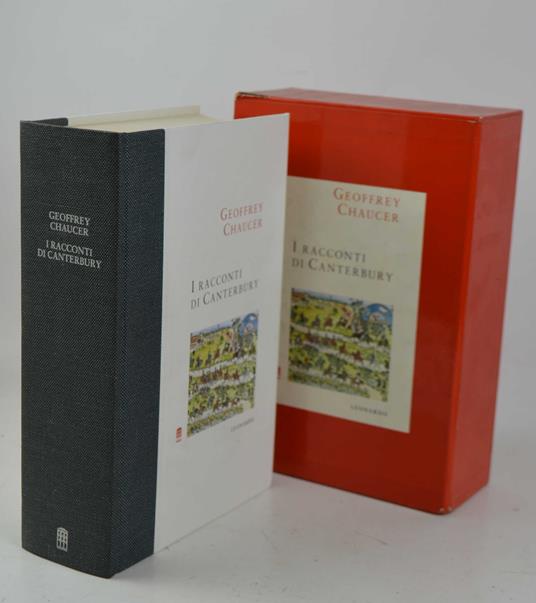 I racconti di Canterbury - Geoffrey Chaucer - copertina