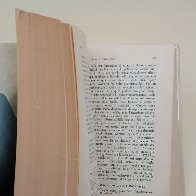 Cavour E Il Suo Tempo- 1810-1842(1969)