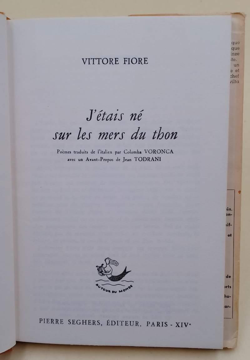 J'Etais Ne Sur Les Mers Du Thon(1962)