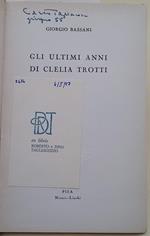Gli Ultimi Anni Di Clelia Trotti(1955)