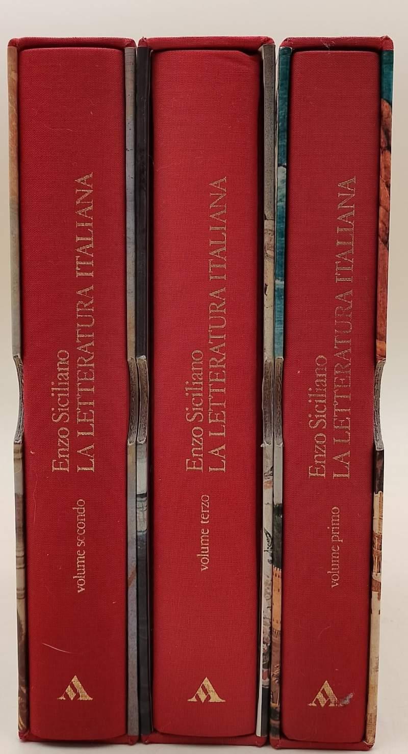 La Letteratura Italiana-3 Voll. (1986/87/889)