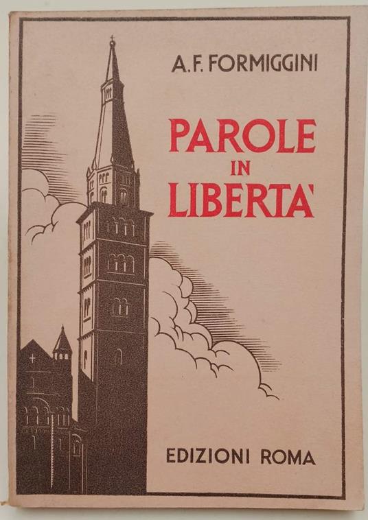 Parole In Libertà(1945) - A. Formiggini - copertina