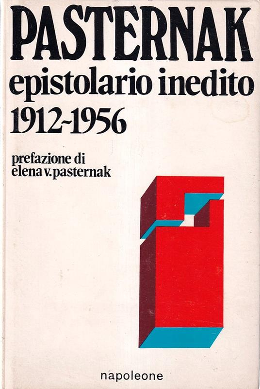 Epistolario inedito 1912-1956 - Boris Pasternak - copertina
