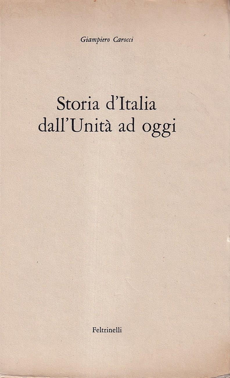 Storia d'Italia dall'Unita ad oggi