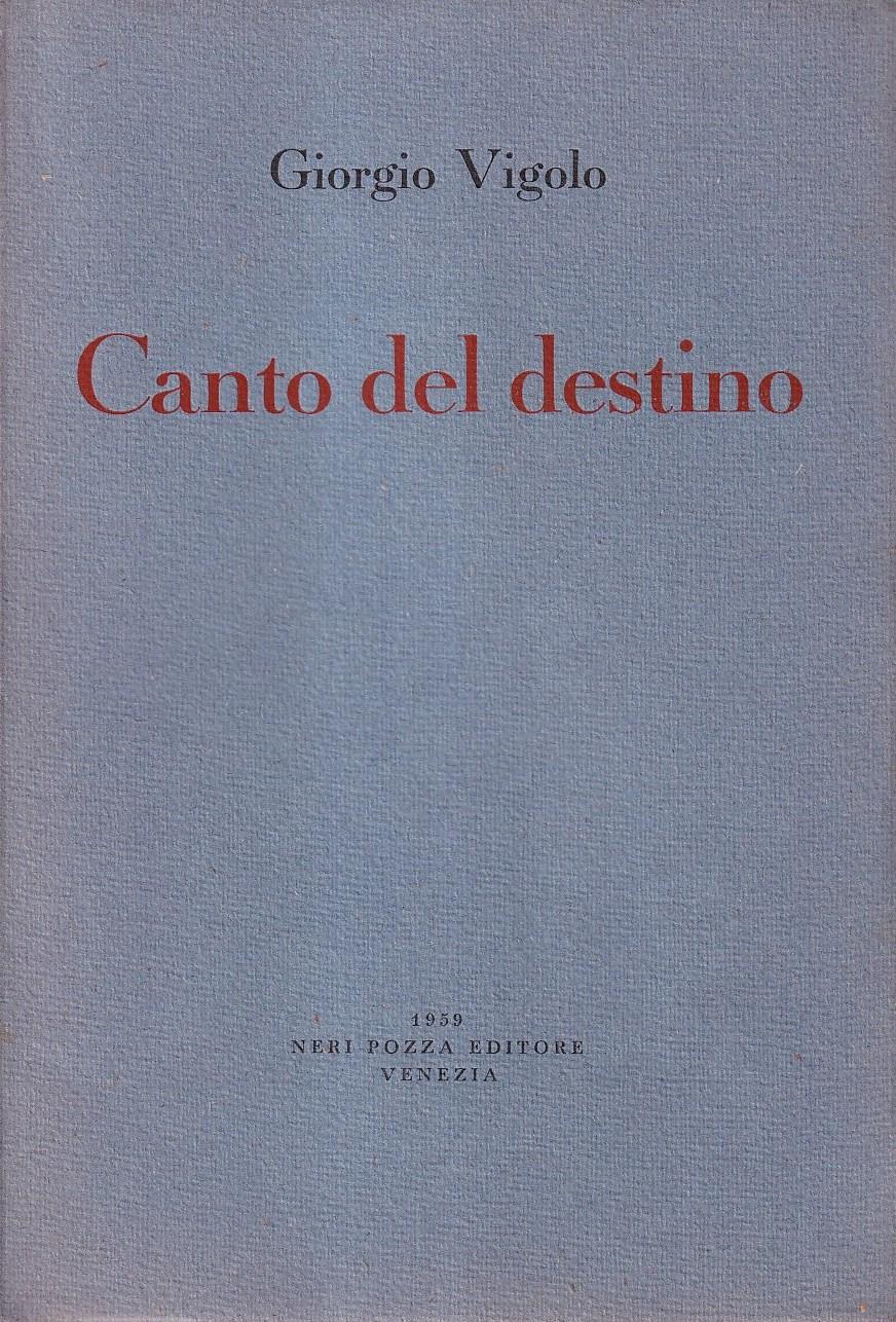 Canto del destino