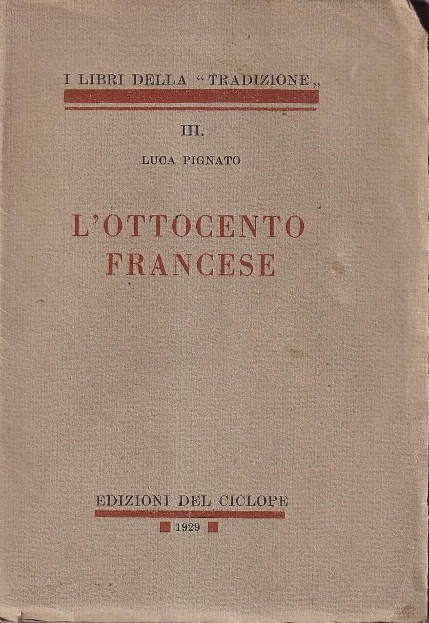 L' ottocento francese