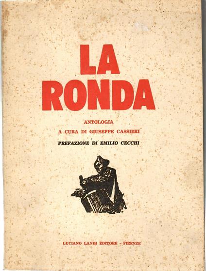 La Ronda. Antologia - copertina