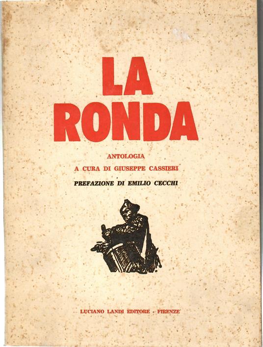 La Ronda. Antologia - copertina