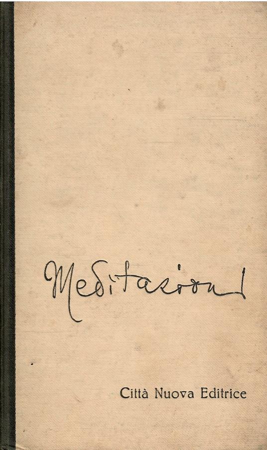 Meditazioni - copertina