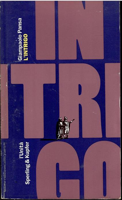 L' Incontro - Giampaolo Pansa - copertina