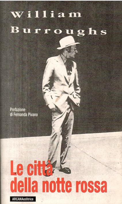 Le Città Della Notte Rossa - William Burroughs - copertina