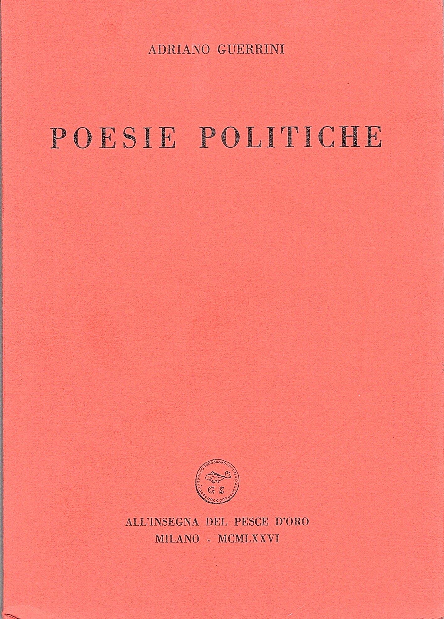 Poesie politiche