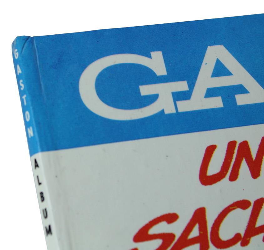Gaston N° 7 : Un Gaffeur Sachant Gaffer 1972. Dos Rond, Édition Originale