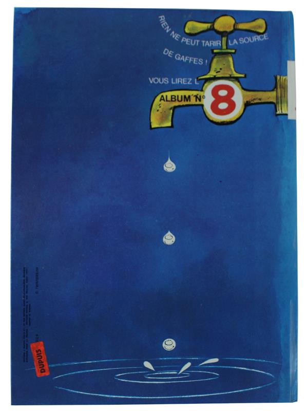 Gaston N° 7 : Un Gaffeur Sachant Gaffer 1972. Dos Rond, Édition Originale