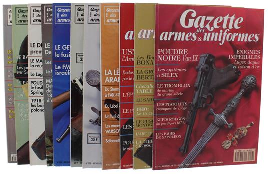 Gazette Des Armes. Année 1992 Complète (N. 218 À 228) - Collectif - copertina