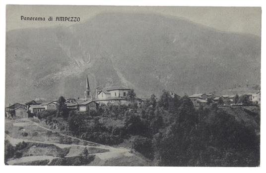 Panorama Di Ampezzo (Cartolina Non Viaggiata, Circa 1900) - copertina
