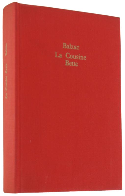 La Cousine Bette - copertina