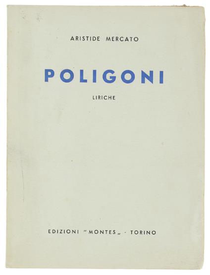 Poligoni. Liriche - copertina