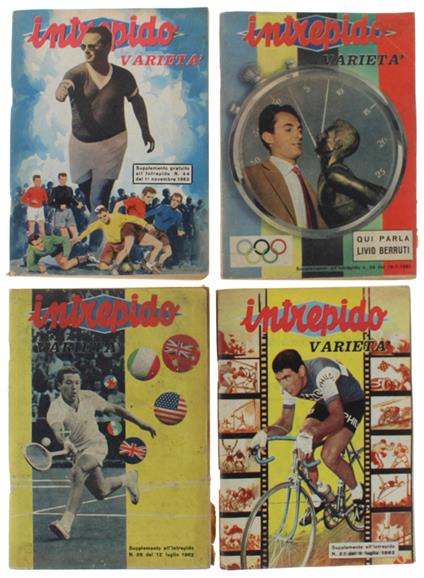 Intrepido Varietà 1962 Suppl. Ai Nn. 27 28 29 44 - copertina