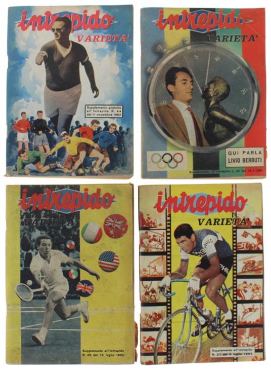 Intrepido Varietà 1962 Suppl. Ai Nn. 27 28 29 44 - copertina