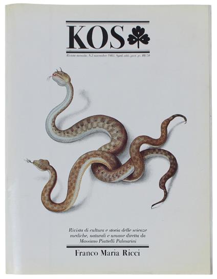Kos. Anno I - copertina