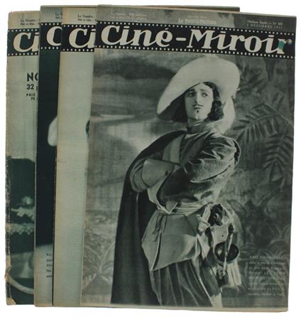 Cine-Miroir 1932. 11E Année, N. 400-403 (2 Décembre - copertina