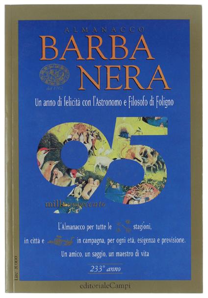 Barbanera Di Foligno 1995 - copertina