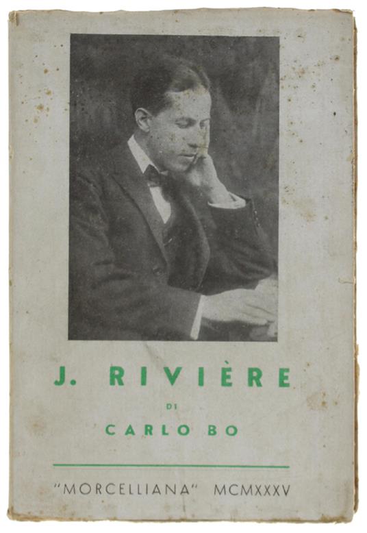 Jacques Riviere - Carlo Bo - copertina