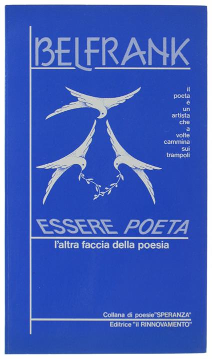 Essere Poeta. L'Altra Faccia Della Poesia - copertina