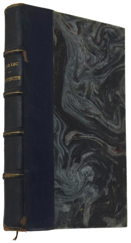 Instincts. Roman - copertina