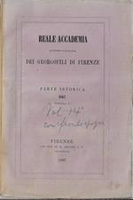 Reale Accademia economico-agraria dei Georgofili di Firenze
